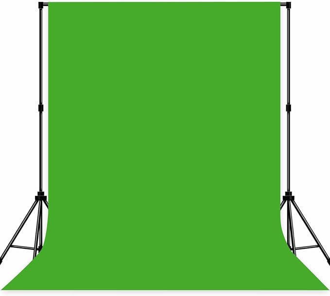 Green Photo Backdrop Professional Photography Background Polyester 8x10ft | Seamless Design eliminates Wrinkle Portrait Photography Wedding Dark Theme Decorations by MIZSYE