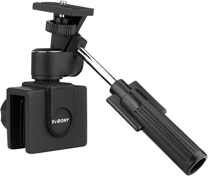 SVBONY SV126 Car Window Mount, for Spotting Scope/Binoculars/Camera (Metal | All Metal Material, Load-Bearing 5kg, 1/4 -20 Thread, Adjustable Vehicle Clamp Mount for Bird Watching Wildlife Observation by SVBONY