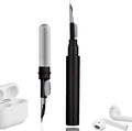 Cleaner Kit for Earbuds, Cleaning kit for Airpods Pro 1 2 3, Multi-Function Cleaning Tool with Brush Flocking Sponge for Wireless Earphones Bluetooth Headphones Case Camera and Phone(Black) by Yesimla