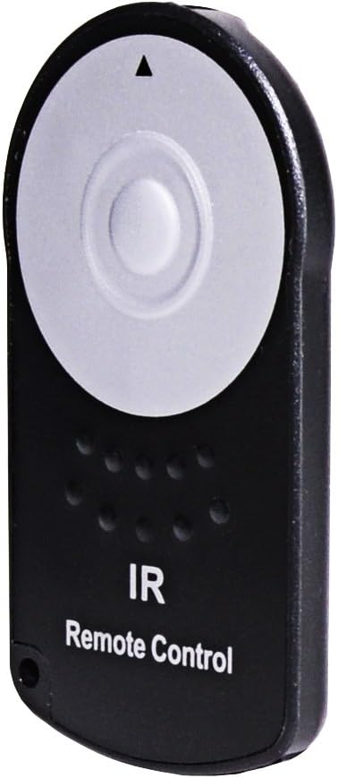 Foto&Tech FTRC-6 IR Wless Rmote Control Compatible with Cnon R5 6D Mark II 5D Mark IV III II 5DS 5DR 7D Mark II 77D 6D 7D 80D 70D 60Da 60D T7i T6s T6i T5i T4i T3i T2i T1i XSi XT M6 M5 (1 Piece) by FOTO%26TECH