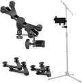Hola! Music HM-MTH Microphone Music Stand Tablet Smartphone Holder Mount - Fits Devices from 6 to 15 Inch by HolaMusic