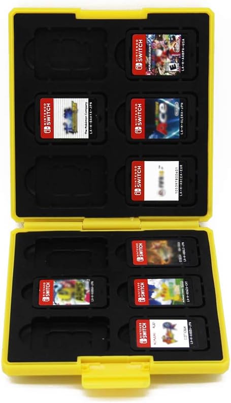 CellDesigns Cartoon Game Memory Card Case Compatible with Nintendo Switch (Question Block) - Image 7