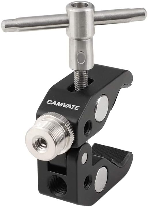 CAMVATE Crab clamp with 5/8"-27 thread for microphones - 1190 (Pack of 2) - Image 2