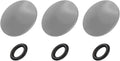 PATIKIL Camera Shutter Button, 3 Pack 10mm Convex Surface Shutter Release Buttons Pure Copper Camera Button for Nikon for Fujifilm for Leica DSLR/SLR, Gray by PATIKIL