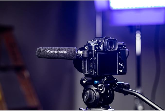 Saramonic SmartMic5 | Unidirectional Micro-Shotgun Microphone with 3.5mm TRS Output for Cameras, Recorders, Mixers, Wireless Transmitters and More - Image 2