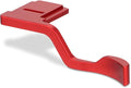 Haoge THB-XT30R Metal Hot Shoe Thumb Up Rest Hand Grip for Fujifilm XT50 Fuji X-T30 II III X-T10 X-T20 X-T30 XT10 XT20 XT30 XT30III Camera Red by haoge
