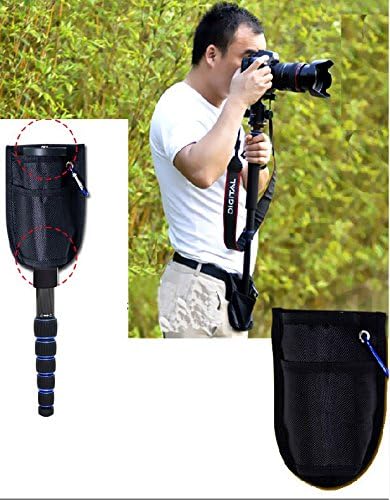 Koolehaoda 61" Camera Monopod, Aluminum 6-Section Portable Travel - Black | Folds to 15" Compact Telescopic Unipod Stick for Mirrorless & DSLR Camera, Lightweight Easy to Carry Photography - Image 7