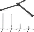 NEEWER Metal Mini Tripod Base for TL120C TL60 CL124 Tube Light Wand Stick, Extra Stable Foldable Handheld Tripod Legs Feet Tabletop Light Stand with 1/4" Screw, Silicone Pad, 3"/8cm Low Angle, CTN5 by Neewer