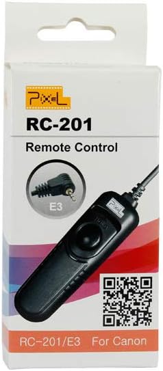 PIXEL RC-201/E3 Remote Switch Shutter Release Cord for Canon EOS Rebel T6 T7 T5 EOS R R6 Mark II R6 R7 R8 R10 R100 RP T8i T7i T6s T6i T5i T4i SL3 SL2 90D 80D 70D 77D M5 M6 Mark II SX70 SX60 & More - Image 8
