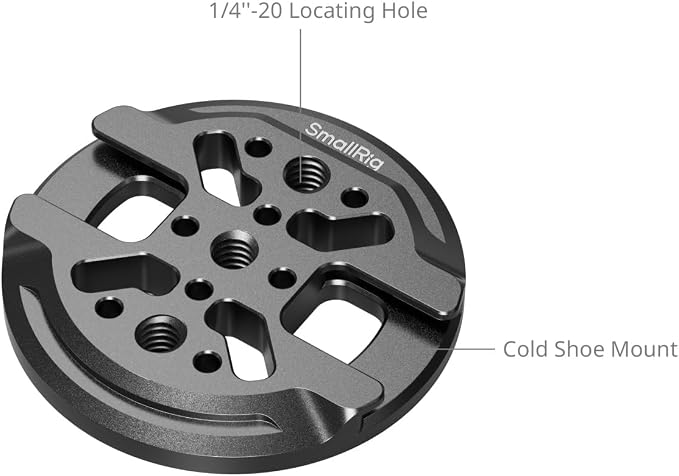 SMALLRIG Magnetic Phone Mount Plate for iPhone 17/16/15/14/13 | with Cold Shoe Mount & 1/4"-20 Threaded Hole, for DJI Mic 2, Vlogging, Live Streaming, Smartphone Filming - Image 8
