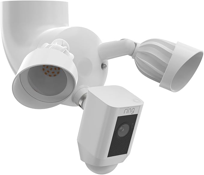 Eave Mount for Ring, Blink and Wyze Floodlight Camera, White | 90° eave adapter, mounts floodlight cam upright like on wall, durable plastic, hardware included - Image 2