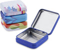 ZEISS Lens Cleaning Accessory Tin Box Containers with Hinge Lids, Pack of 4 by ZEISS