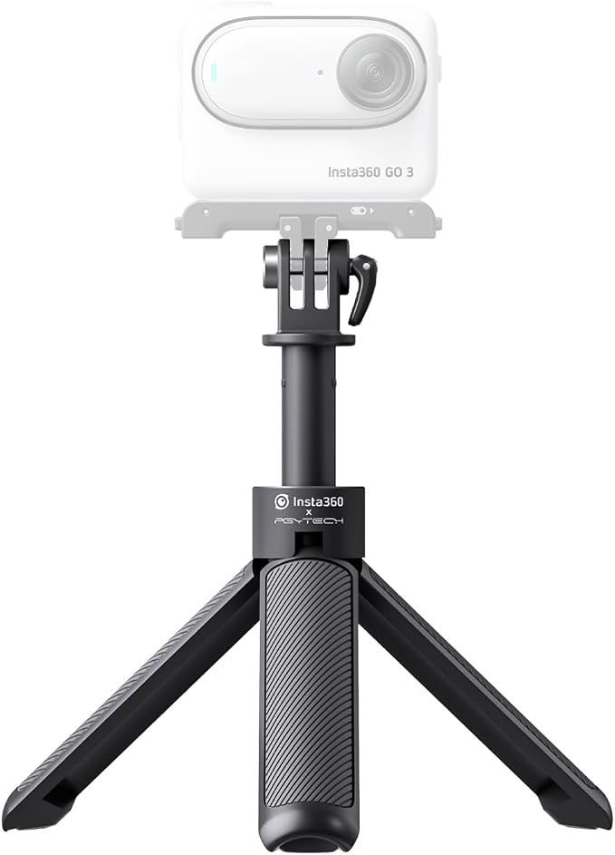 Insta360 Mini 2-in-1 Tripod, Lightweight Selfie Stick and Tripod, Compatible with Insta360 Ace/GO/Link/X Series, Black - Image 5