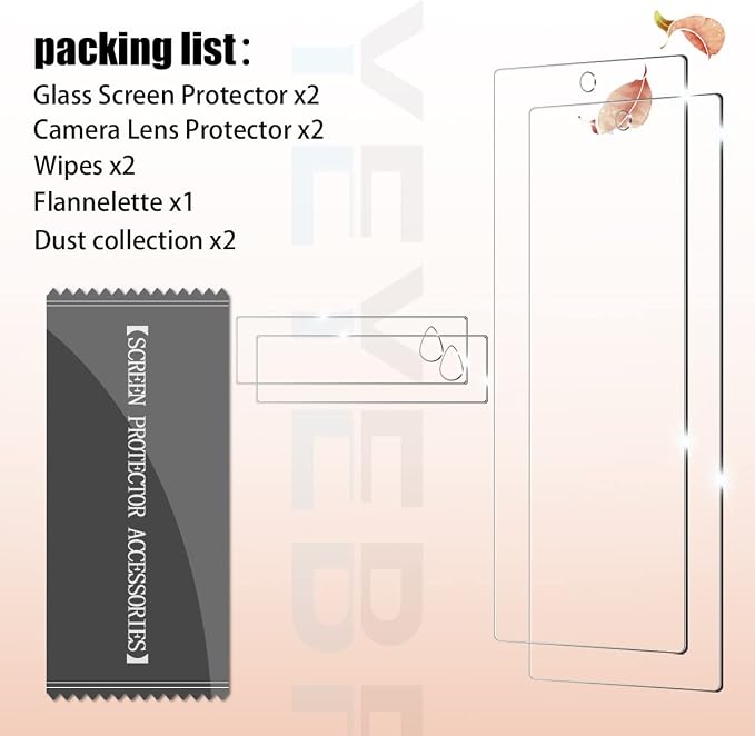Google Pixel 6 5G Screen Protector + Camera Lens Protectors, [2+2 Pack] Full Coverage Tempered Glass Screen Protector for Pixel 6 [Case-Friendly][Anti-Shatter][3D Glass] - Image 7