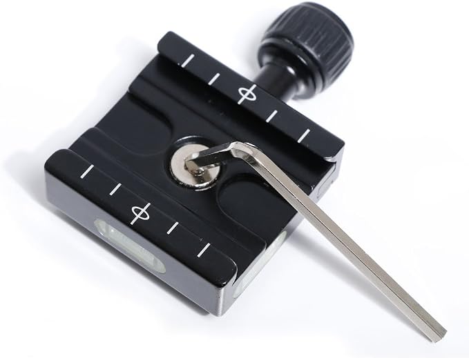 Aluminium 50mm Quick Release Plate QR Clamp Fits Arca-Swiss Standard for Tripod Ballhead - Image 5