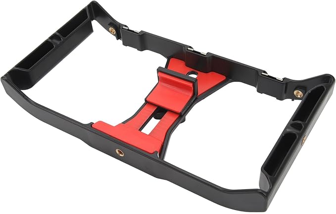 Phone Video Camera Cage Film Making Rig Hand Grip Bracket with Cold Shoe Mount 1/4in Screw for Smartphone Video Vlog Recording - Image 8