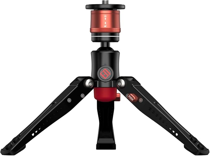 IFOOTAGE Cobra 3 Base,Monopod Base,Portable Tabletop Mini Tripod Mount with 360° Degree Rotatable Ball-Head,Quick Release Platform,Compatibility Cobra 2,Max Load 17.6 lbs by IFOOTAGE