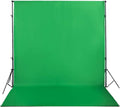 Green Screen Backdrop 8x10ft Photo Backdrop Chromakey Muslin Portrait Green Backdrop for PS Keying/Video Creation/Studio Portrait Shoots by HMTFOTO