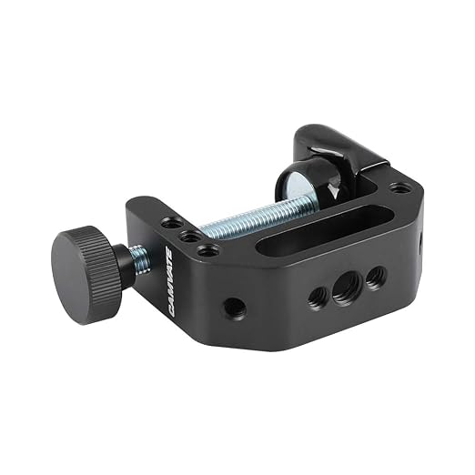 CAMVATE Universal C-Clamp for Desktop Mount Holder with 1/4"-20 & 3/8"-16 Thread Hole - 1121 - Image 6