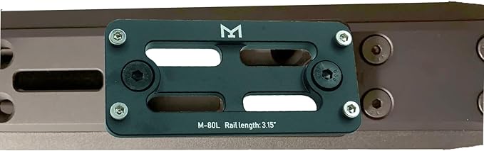 MLOK Arca Rail Tripod Ballhead-Bog Quick Release Plate,for RRS Dovetail - Image 3