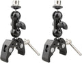 CAMVATE Crab clamp & Mini Ball Head Camera Mount for Microphones - 1196 (Pack of 2) by CAMVATE