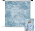 Kate 10x10ft Light Blue Abstract Photography Backdrop Blue Textures Portrait Backdrops for Photoshoot Old Master Photo Background by KateBackdropforPhotography