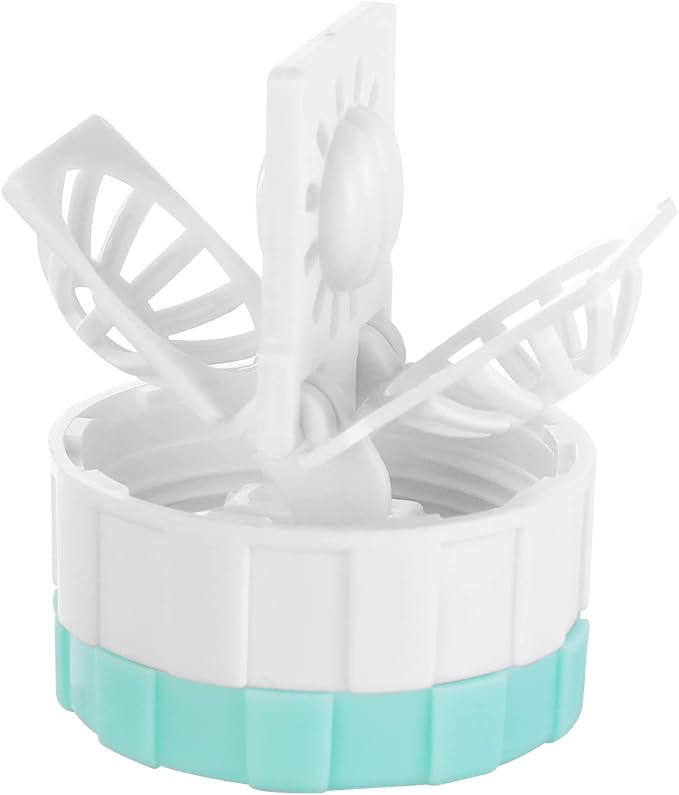 Sibba 5 Pieces Manually Contact Lens Washer Cleaner, Lens Cleaning Container for Everyday Use, Contact Lens Cases, Contact Lens Soak Storage Kit for Travel Home - Image 4