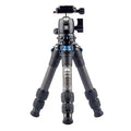SIRUI AM-223 Carbon Fiber Camera Tripod Mini Travel Compact Tripod with 360° B-00K Ball Head, Arca Swiss Quick Release Plate, Loads up 15KG, Max Height 16", Folded Height 12.1",Black by SIRUI
