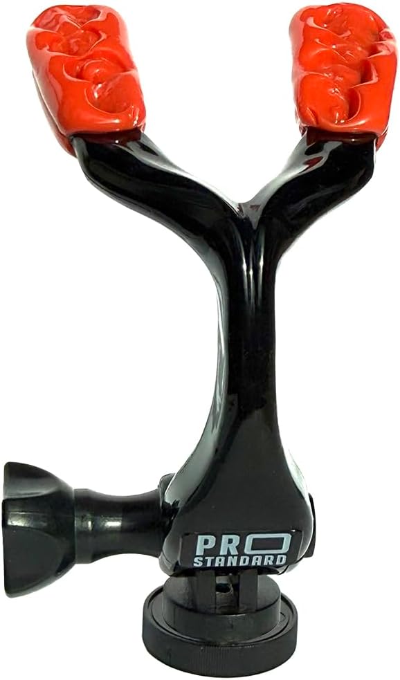 Pro Standard Grill Mount 4.0 - Heat Moldable Bite Mount - Compatible with Insta360, GoPro, DJI, Garmin and All Action Cameras (Black/Red) - Image 7