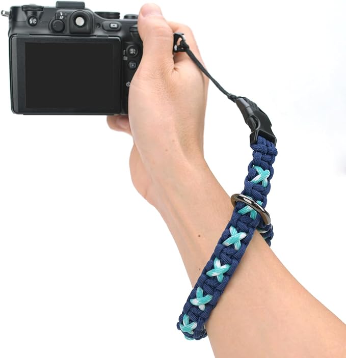 VICHUNHO Camera Wrist Strap, Secure & Adjustable DSLR Camera Hand Strap, Sling, Lanyard, Accessories by VicHunHo