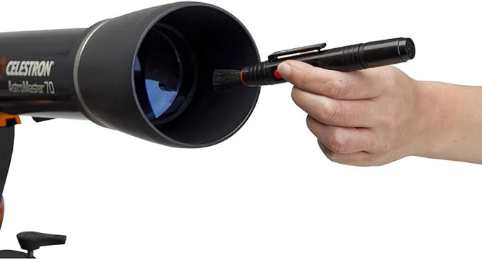 Celestron LensPen Optics Cleaning Tool for Telescopes, Binoculars & Cameras | Safe for Optical Lenses, Removes Dust & Smudges, Retractable Dust Brush, No Liquids Required, Compact Pocket Design - Image 3