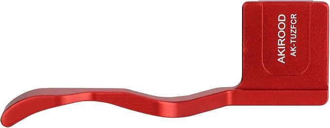 Thumb Up Rest Hand Grip for Nikon Z fc Mirrorless Camera Body ZFC Metal Hot Shoe Support -Red - Image 3