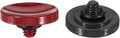 PATIKIL Camera Shutter Button, 2 Pack Soft Shutter Release Button Pure Copper Camera Button Concave, for Nikon for Fujifilm for Leica Dark Red/Black by PATIKIL