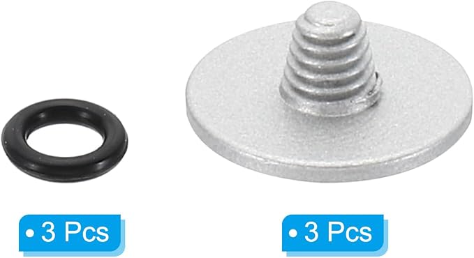 PATIKIL Camera Shutter Button, 3 Pack Soft Shutter Release Button Pure Copper Camera Button Convex Suitable for Nikon for Fujifilm for Leica DSLR/SLR Camera, Silver - Image 3