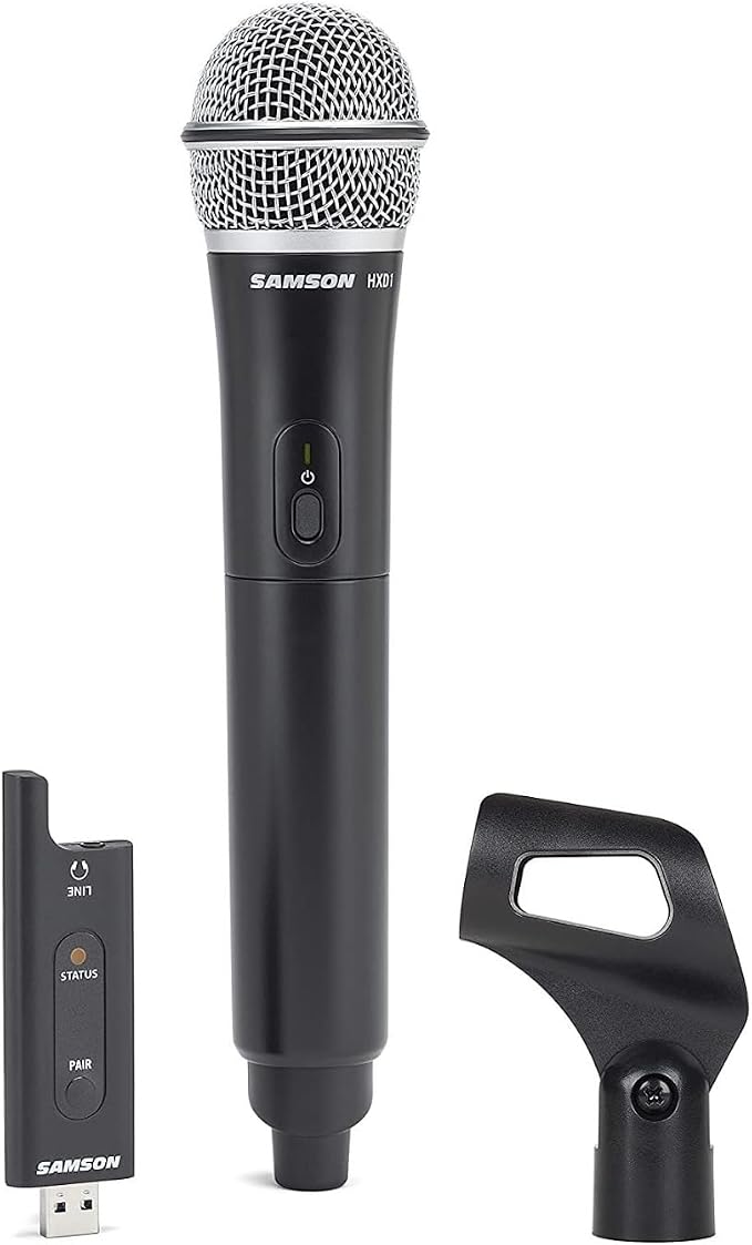 SAMSON Stage XPD2 Handheld USB Digital Wireless Q6 Microphone Mic+Clip by Samson