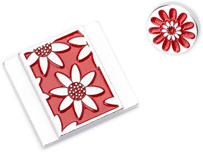 Camera Soft Release Button, Shutter Button for Fujifilm X100VI X100V X-E4 X-E3 X-T5 X-T4 X-T3 X-T30 II X-T20 X-PRO3 (red Daisy Set) by DBZZ