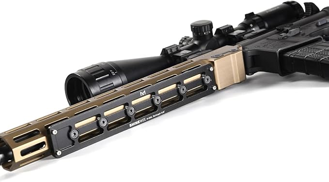 SHINEWEE Arca Dovetail Rail for M-LOK System – Quick-Release Tripod Mount Adapter | Compatible with Arca-Swiss/RRS Standards | Lightweight Aluminum Hunting Accessory | 6-Slot Interface - Image 4