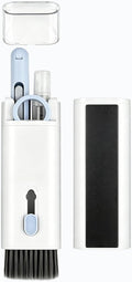 Keyboard Cleaning kit - 7 in 1, Keyboard Cleaner, Multifunction Brush with Key Extractor for Headphones, Keyboards, displays and Smartphones (with Cleaning Liquid Included) by Unknown