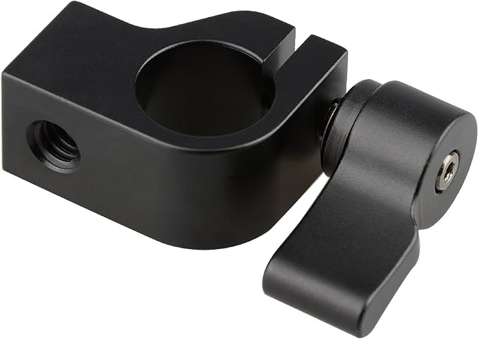 CAMVATE 15mm Single Rod Clamp for Camera DSLR Rail System(Black) - Image 6