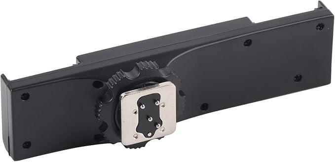 Hot Shoe Splitter, Multifunctional Hot Shoe Flash Light Bracket, Hot Shoe Mount Plate Adapter, High Loading Accessories for SLR Camera Camcorder (for) by YosooHealthGear