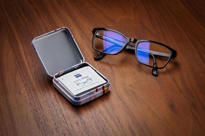 ZEISS Lens Cleaning Accessory Tin Box Containers with Hinge Lids, Pack of 4 - Image 8