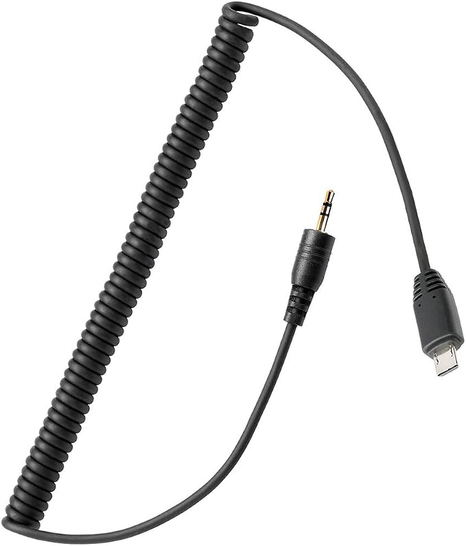 PHOLSY 2.5mm S8 Off-Camera Remote Cable for Sony | Compatible with Sony a1 a9 a7 a7R a7S a6600 a6500 a6400 a6300 a6100 a6000 a5000 RX100II RX10 RX0 a68 a58 ZV1 HX99 QX1 RM-SPR1 by PHOLSY%C2%AE