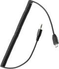 PHOLSY 2.5mm S8 Off-Camera Remote Cable for Sony | Compatible with Sony a1 a9 a7 a7R a7S a6600 a6500 a6400 a6300 a6100 a6000 a5000 RX100II RX10 RX0 a68 a58 ZV1 HX99 QX1 RM-SPR1 by PHOLSY%C2%AE