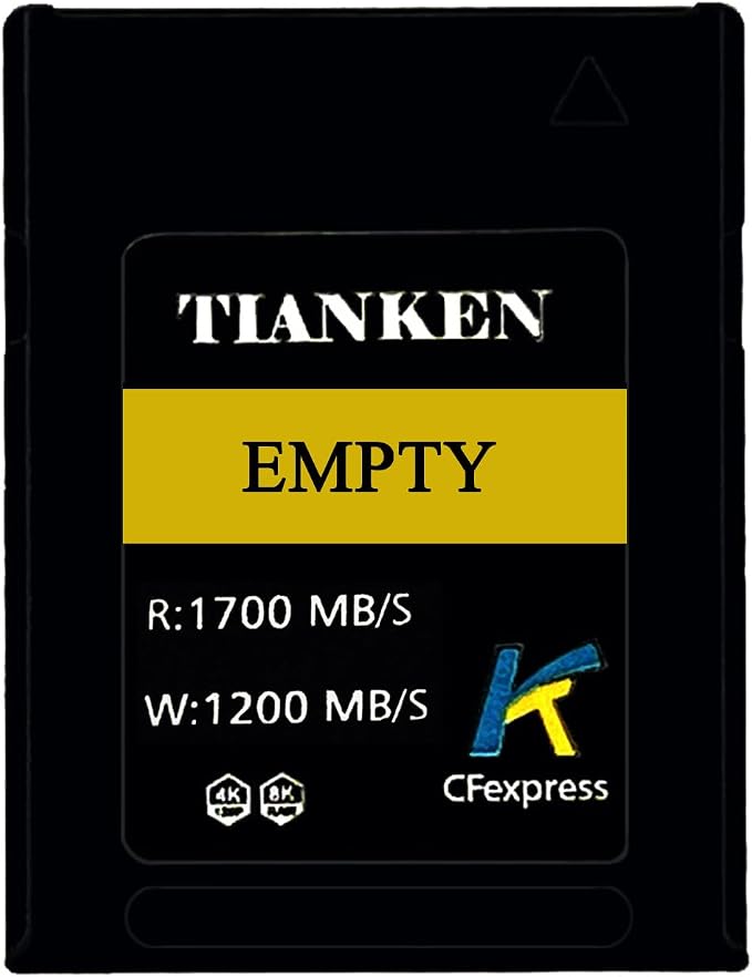 CFexpress Type B Memory Card Kit Case CFE CFB NGFF M-Key Adapter Compatible with XQD Cameras Raw 4K 8K Video Recording PCIe Expansion by Unknown