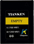 CFexpress Type B Memory Card Kit Case CFE CFB NGFF M-Key Adapter Compatible with XQD Cameras Raw 4K 8K Video Recording PCIe Expansion by Unknown