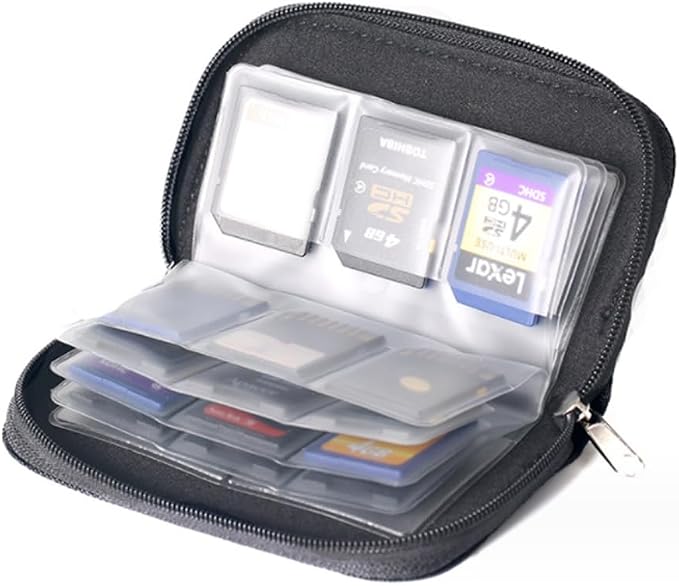 1pcs Memory Card Storage Carrying Pouch Case Holder Wallet for CF/SD/SDHC/MS/DS by Drhob