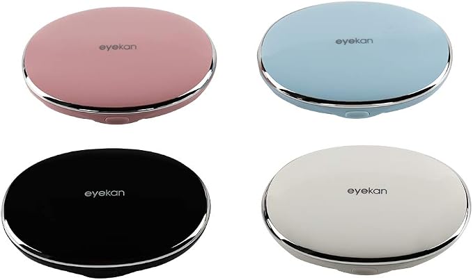 MUDOR Contact Lens Case-Cute Travel Kit with Mirror and Tweezers(Pink) | No Leak, Insert and Remover Tool - Image 4