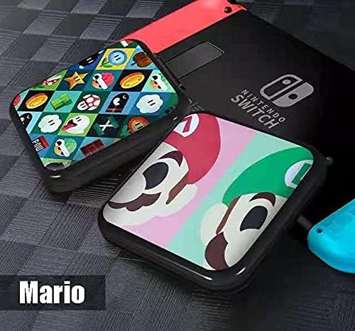 PERFECTSIGHT Cute Switch Game Card Case Compatible with Nintendo Switch Lite/ OLED 12 Slots Game Holder Cartridge Case for Game and SD Cards, Kawaii Portable Compact Game Storage Box, Red & Green - Image 2