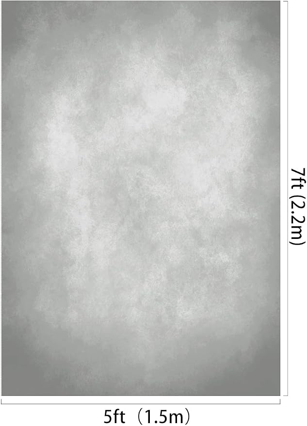 Kate 5x7ft Light Grey Backdrops Abstract Photography Backdrop for Professional Studio Backgrounds - Image 2