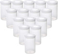 AKIRO Film Canisters with Caps 35 mm Empty Camera Reel Storage Containers Case Plastic Storage 15 Pack Transparent by AKIRO